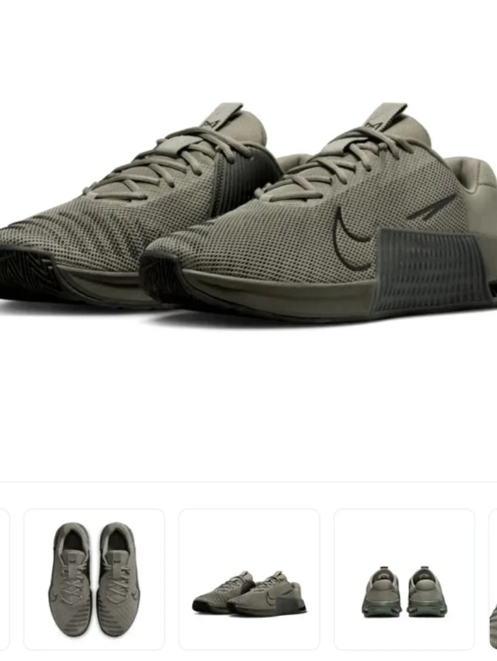 *NEW* Nike Men's Metcon 9 Workout Shoe in Light ARMY GREEN